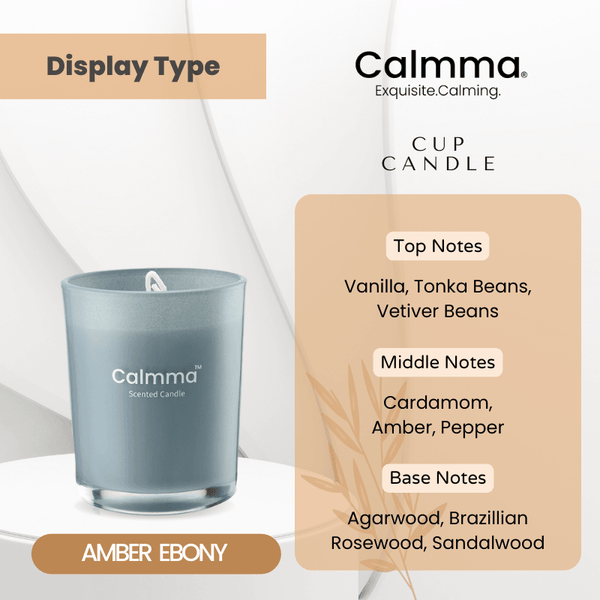 SCENTED CANDLE (CUP DESIGN) - Calmma SG
