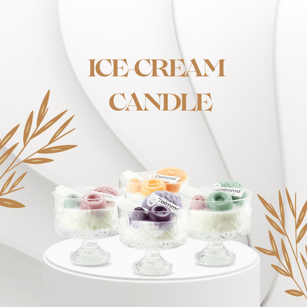 SCENTED CANDLE (ICE CREAM DESIGN) - Calmma SG