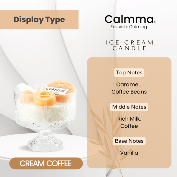 SCENTED CANDLE (ICE CREAM DESIGN) - Calmma SG