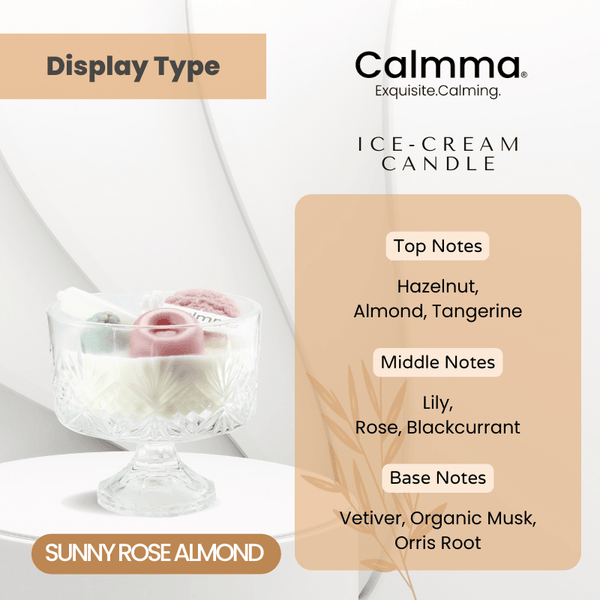 SCENTED CANDLE (ICE CREAM DESIGN) - Calmma SG