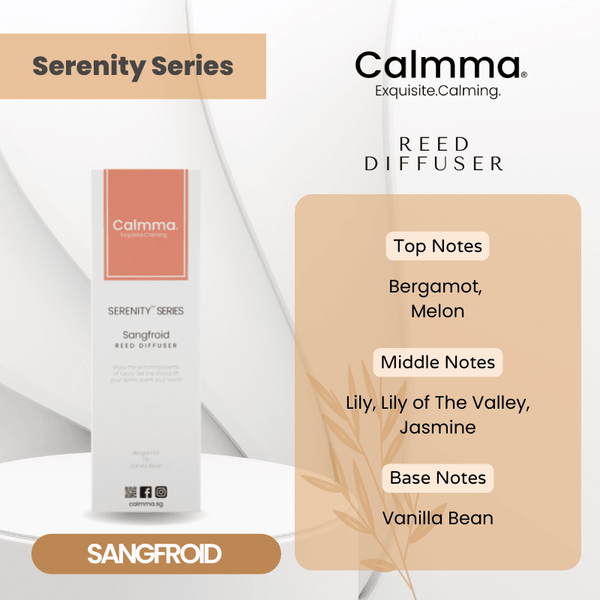 SANGFROID REED DIFFUSER - Calmma SG